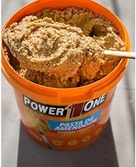 PASTA DE AMENDOIM INTEGRAL CROCANTE (1KG) - POWER1ONE - imagem 1