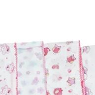 Fralda Bebê Luxo 70x70cm: Kit 5 Pçs Crochê - imagem 2