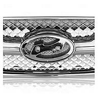 Grade Dianteira Hyundai Tucson 2005-2008 Cromada - imagem 2