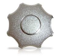 Manopla Roldana Cromada para Banco do Celta: Ajuste Perfeito e Estilo! - imagem 1