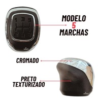 Bola Câmbio Cromada Coifa Fiat Palio Strada 1996-2002: Toque de Estilo e Conforto - imagem 4
