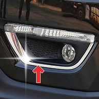 Aplique Cromado Farol de Milha Neblina Jeep Compass 2016-2021 - Design Premium - imagem 5