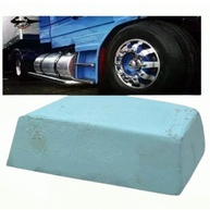 Pedra Azul para Polimento de Rodas de Caminhão Tanque Cromado (650gr) - imagem 1