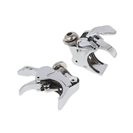 Grampos Para-brisa Moto 41mm Cromado - Harley Dyna Sportster XL 883 1200 - imagem 2