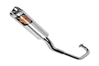 Escapamento Esportivo 788 para Honda Titan 150 (2009-2010) - Ronco Agressivo e Cromado - imagem 1