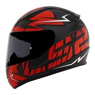 Capacete LS2 Rapid FF353 Cromo Matte Blk/Red - Segurança e Estilo para Sua Pilotagem - imagem 3
