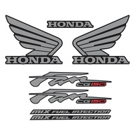 Adesivo Protetor Cinza Cromo para Honda CG Fan 150 2013 - Estilo e Proteção Premium - imagem 1