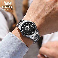 Relógio Masculino OLEVS 6010: Luxo Dourado com Cronógrafo - imagem 2