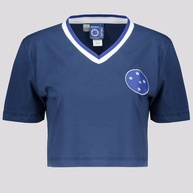 Cropped Cruzeiro: Estilo e Conforto Azul! - imagem 1