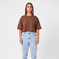 Cropped Feminino Marrom Basic Streetwear – Estilo e Conforto - imagem 1