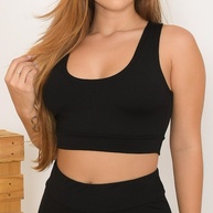 Cropped Nadador: Conforto e Estilo Sem Transparência - imagem 1