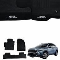 Jogo de Tapetes Automotivos Emborrachados Premium para Corolla Cross (2020-2024) - 3 Peças - imagem 3