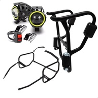 Kit Protetor Carenagem Dianteira e Traseira Crosser + Farol LED - Proteção e Estilo! - imagem 1