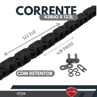Kit Relação Transmissão XTZ Crosser 150 Allen com Retentor - Aço 1045 Resistente - imagem 5