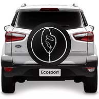 Capa de Estepe Premium para Ecosport, CrossFox, Air Cross e Spin Activ (2005-2017) com Cadeado Integrado - imagem 1