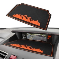 Tapete de Painel Laranja para Subaru Crosstrek, Forester e Impreza (2012-2018) - Proteção Antiderrapante e Estilo - imagem 2