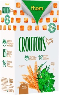 Fhom Alimentos Crouton Ervas Finas 110g - imagem 1