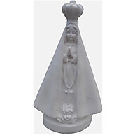 Kit com 3 Nossa Senhora Aparecida 25cm em Gesso Cru - imagem 1