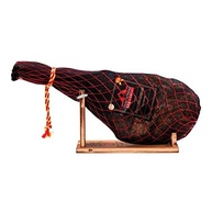 Jamon Serrano Espanhol Presunto Cru 24M 6.5k Kit c/ Suporte e Faca - imagem 2