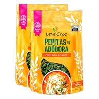 Kit 2X: Semente (Pepita) de Abóbora Crua Leve Croc 100g - imagem 2