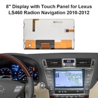Tela LCD 8" com Digitalizador para Lexus LS460 LX570 e Toyota Land Cruiser - LTA080B922F - imagem 3