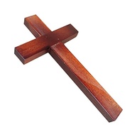 Cruz de Madeira para Parede - Estilo Ecumênico, Sem Imagem - 15,5cm - imagem 4