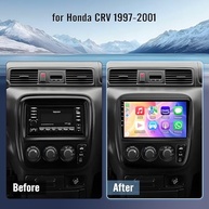 Central Multimídia Android 13 para Honda CRV (1995-2000) com Carplay Sem Fio e Tela 9" IPS - imagem 3