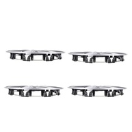 GOTOTOP 4pcs de 14 Polegadas Tampa de Roda de Cuba, Tampa Roda Snap No R14 Hubcaps Conjunto Universal for Cars Trucks SUV (Preto prateado) - imagem 4