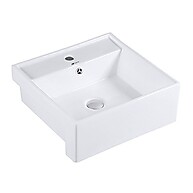 Cuba Lavabo Cerâmica Tubrax: Elegância e Qualidade - imagem 1