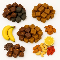 Cubinhos P&P Fit: Doce Saudável Sem Açúcar! - imagem 1