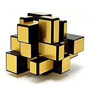 Cubo Mágico Espelhado Qiyi 3x3: Desafio Dourado! - imagem 1