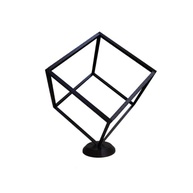Cubo Geométrico Decorativo Quadrado - Enfeite Moderno para Mesa e Estante - imagem 2