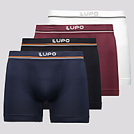 Cuecas Boxer Lupo Microfibra: Conforto Sem Costura! - imagem 1