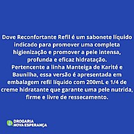 Dove Refil Reconfortante: Hidratação e Cuidado - imagem 2