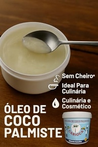 Óleo de Coco Palmiste 477g | 100% Natural | Sem Cheiro | Extrafino | Culinária e Cosmético - imagem 5