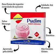 Pudim de Morango Diet: Sabor Sem Culpa! - imagem 2