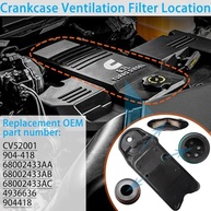 Filtro de Ventilação do Cárter CCV 6.7 Cummins ISB para Ram 2500-5500 (2008-2024) - Qualidade Premium - imagem 5