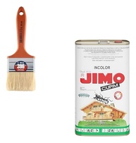 Jimo Cupim Incolor 5l + Pincel Para Verniz Stain 2.1/2 - imagem 2