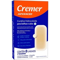 Curativo Cremer Hidrocoloide: Alívio Imediato para Calos e Bolhas - imagem 1