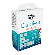 Curativo Procter Care Variados c/30un – Proteção Respirável e Resistente - imagem 1