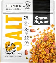 Granola Salgada Cúrcuma e Gengibre GranoSquare 200g - imagem 1