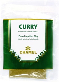 Chamel Curry Em Pó Natural 30 G - imagem 1
