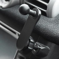 Suporte de Celular Universal para Carro: Mastro Curto Preto com Cabeça de 17mm para Navegação Segura - imagem 2
