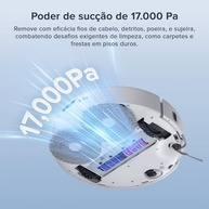 Roborock Qrevo Curv S5X - Aspirador e Esfregão Robô com 17000Pa, Design Zero Emaranhado, Lavagem Automática - imagem 4