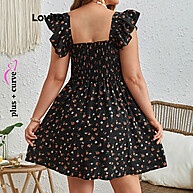 Vestido Plus Size Lovito: Elegância Floral para Curvas - imagem 2