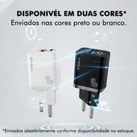 Carregador Ultra Rápido 40W: Turbo, Seguro e Duas Portas USB-C/USB-A - imagem 5