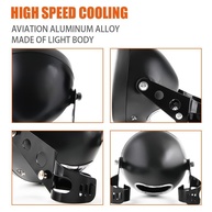 Balde de Farol SKTYANTS 14,7cm Preto para Harley Davidson e Motos Custom - imagem 3
