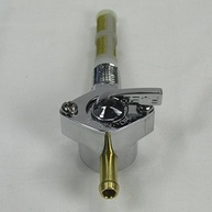 Válvula Petcock de Combustível Cromada com Filtro para Motos Custom | Harley, Chopper, Bobber, Cafe Racer - imagem 3