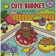 Cute Buddies: O Livro de Colorir Relaxante do TikTok - imagem 1