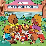Cute Capybaras – O Livro de Colorir que Relaxa e Encanta - imagem 1